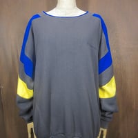 ビンテージ90's○Champion刺繍タグ3段プリントリバースウィーブ