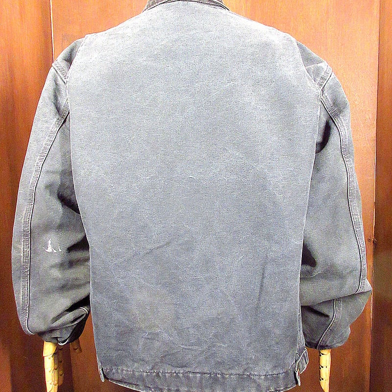 Carhartt裏地ブランケットダックデトロイトジャケット黒size L Carhartt裏地ブランケットダックデトロイトジャケット黒size L