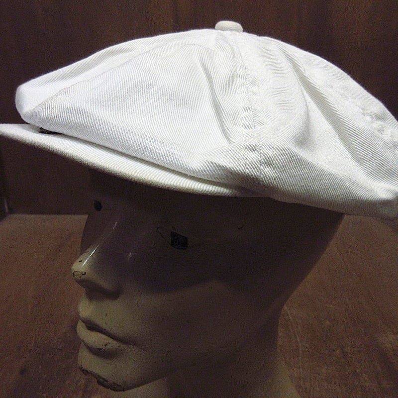 ビンテージ70's○DORFMAN PACIFIC 8パネルコットンキャスケット白size M