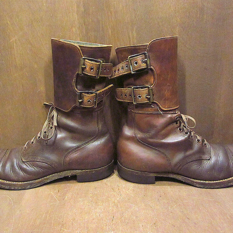 ビンテージ40's○U.S.ARMY M-43 2バックルコンバットブーツ茶