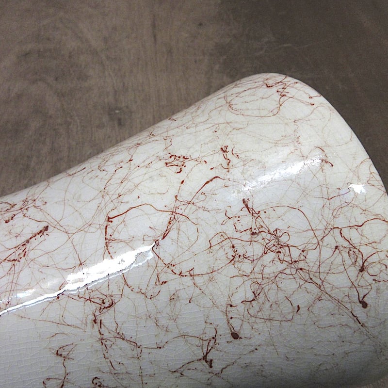 ビンテージ~70's○セラミックフラワーベース○251217z1-otclct花瓶