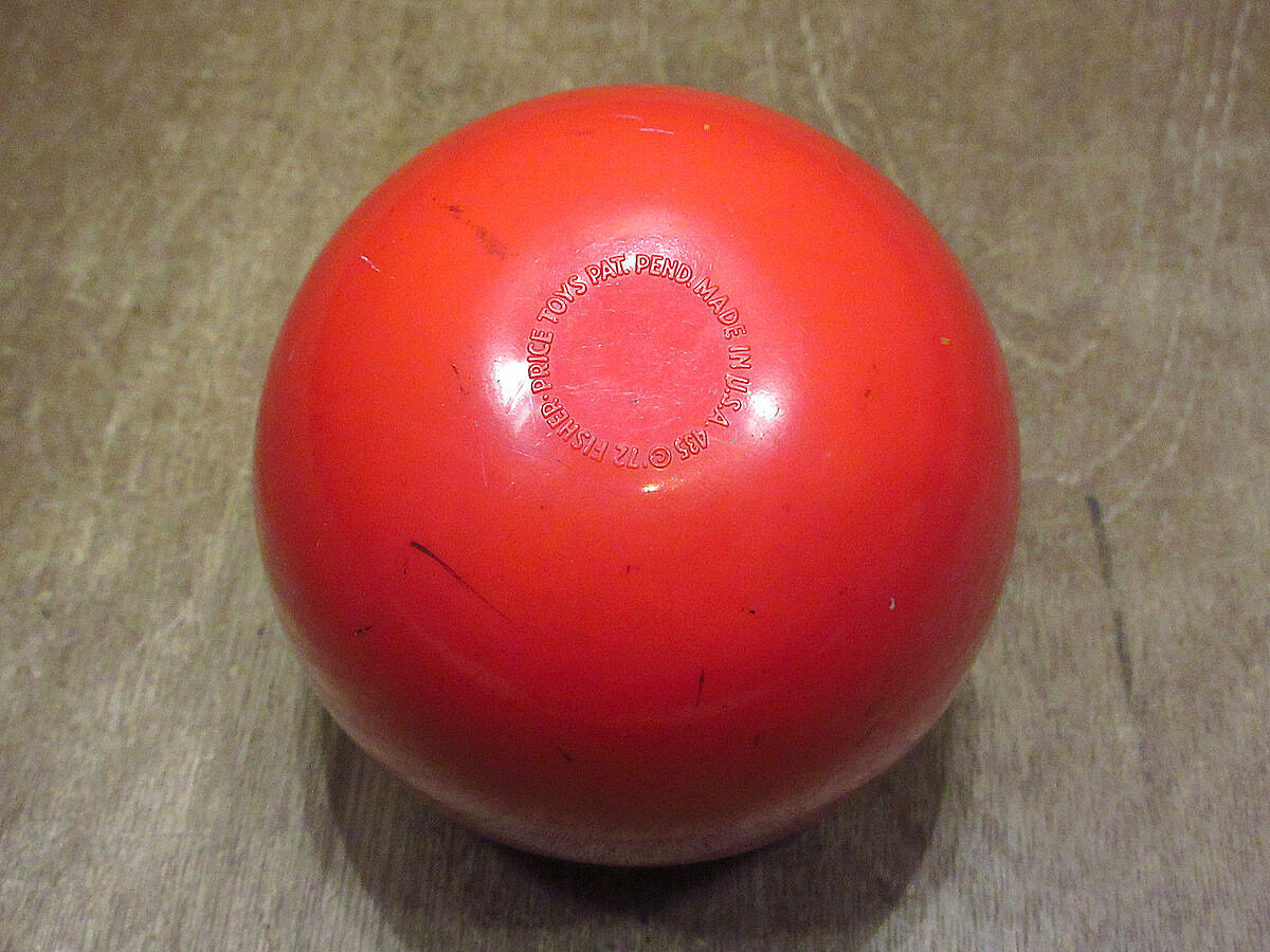 ビンテージ70's○FISHER PRICE Happy Apple○220301i8-obj