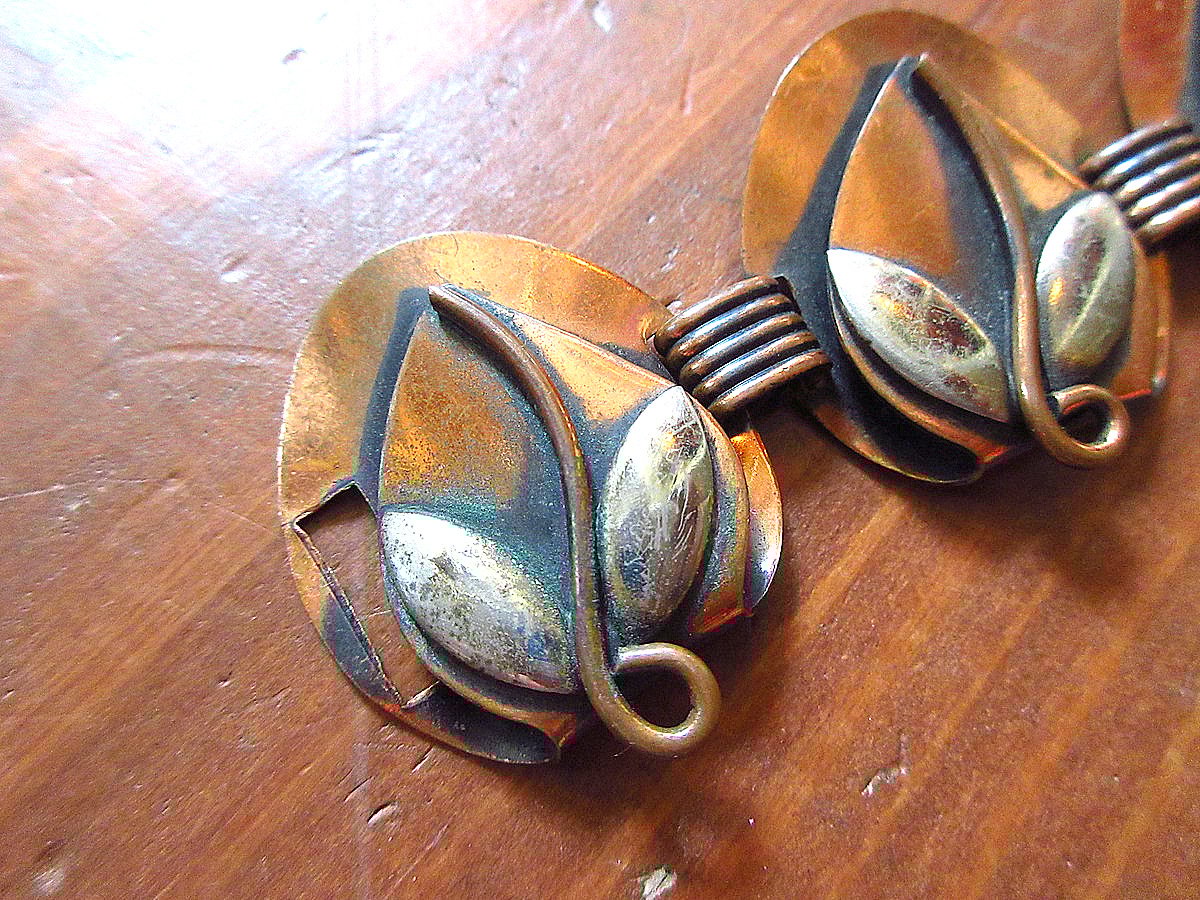 ビンテージ○カッパーブレスレット○250618k4-bngアクセサリーCOPPER