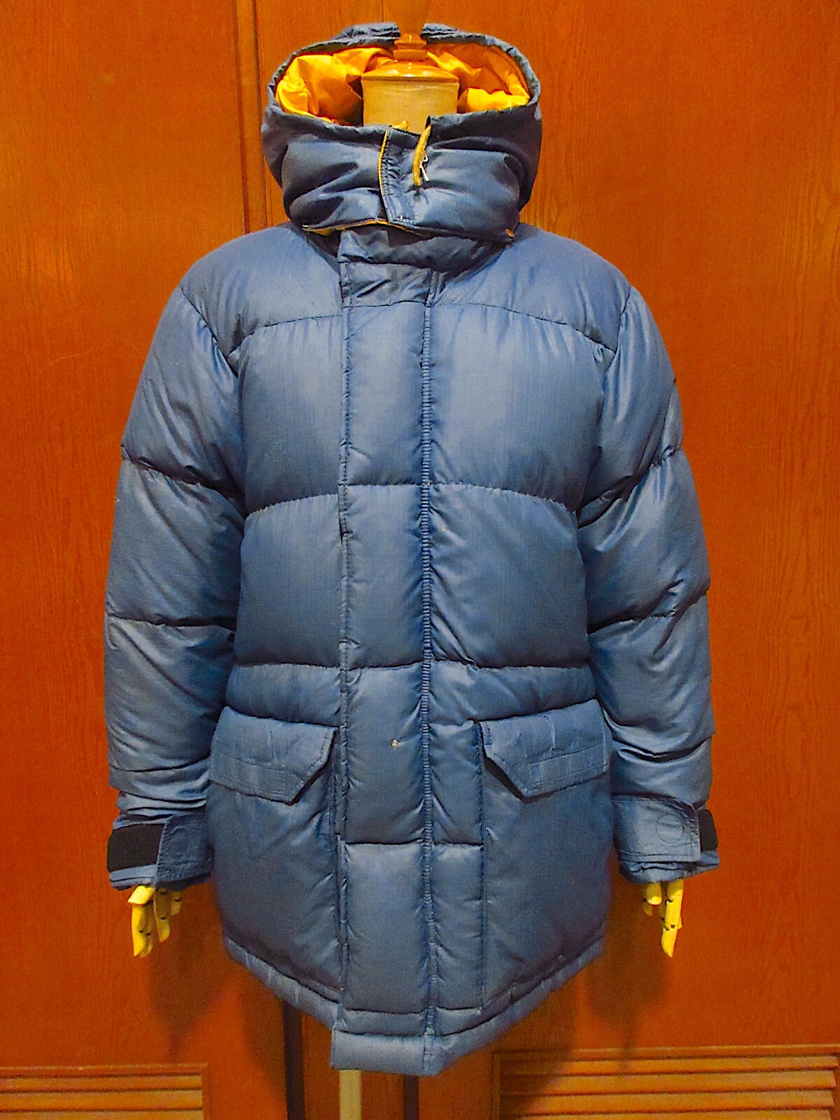 THE NORTH FACE ノースフェイス Brooks Range ブルックスレンジ Down Jacket ダウンジャケット 茶タグ 復刻 ND-1025 ブルー Size S