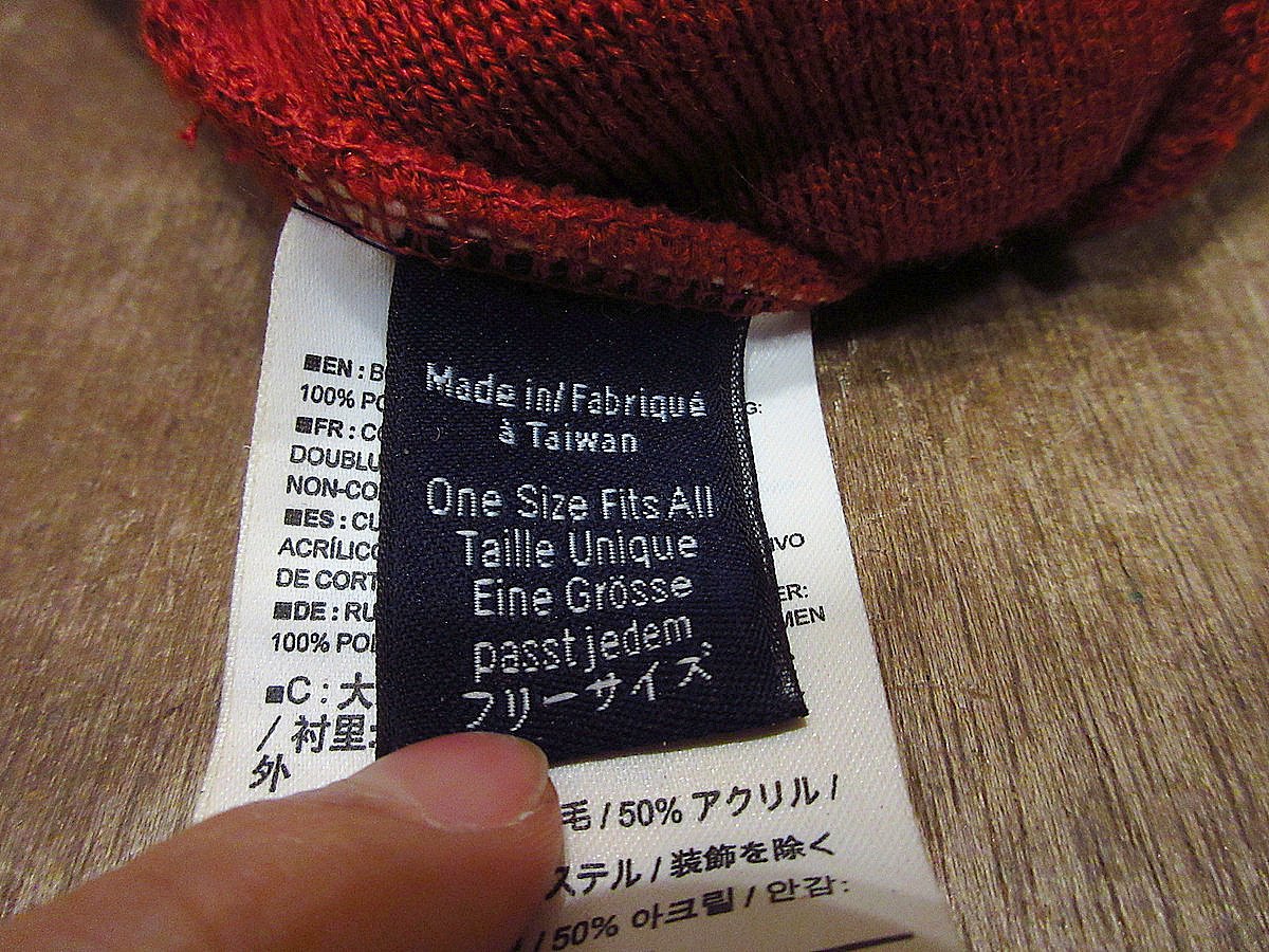 ARC'TERYX バーガンディ ニット帽 ビンテージ○ARC'TERYXニット帽バーガンディー○240428j7-m-cp
