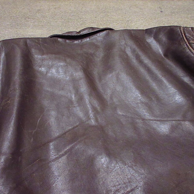 ビンテージ70's○Sears Oakbrook Sportswear裏地ボアレザージャケット