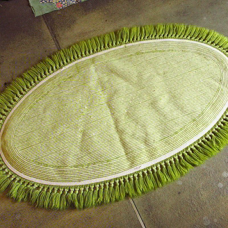 シャギーラグ ヴィンテージ 177cm×274cm 1970年代 大判 シャギーラグ ヴィンテージ 177cm×274cm 1970年代 大判