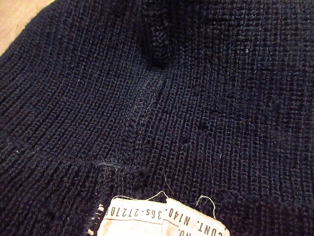 ビンテージ50's○U.S.NAVYワッチキャップ○200910n7-m-cp-knt 195