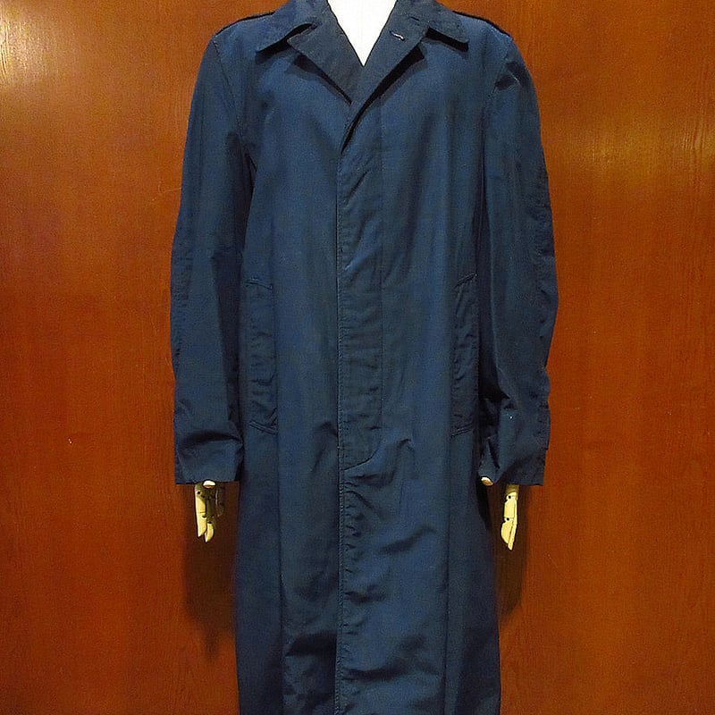 ビンテージ60's○USAFレインコート紺○240502i5-m-ctミリタリー