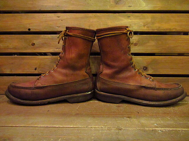 【希少・美品】ラッセルモカシン ワークブーツ IDAHOソール　※要サイズ確認 希少・美品】ラッセルモカシン ワークブーツ IDAHOソール ※要