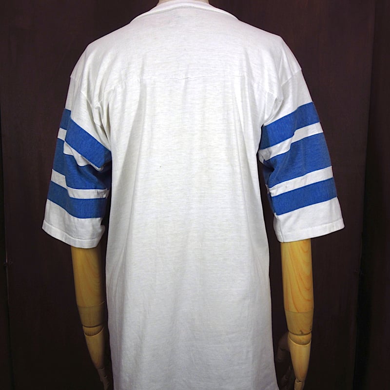 ビンテージ80's○SEATTLE SEAHAWKSフットボールTシャツ白size M○240