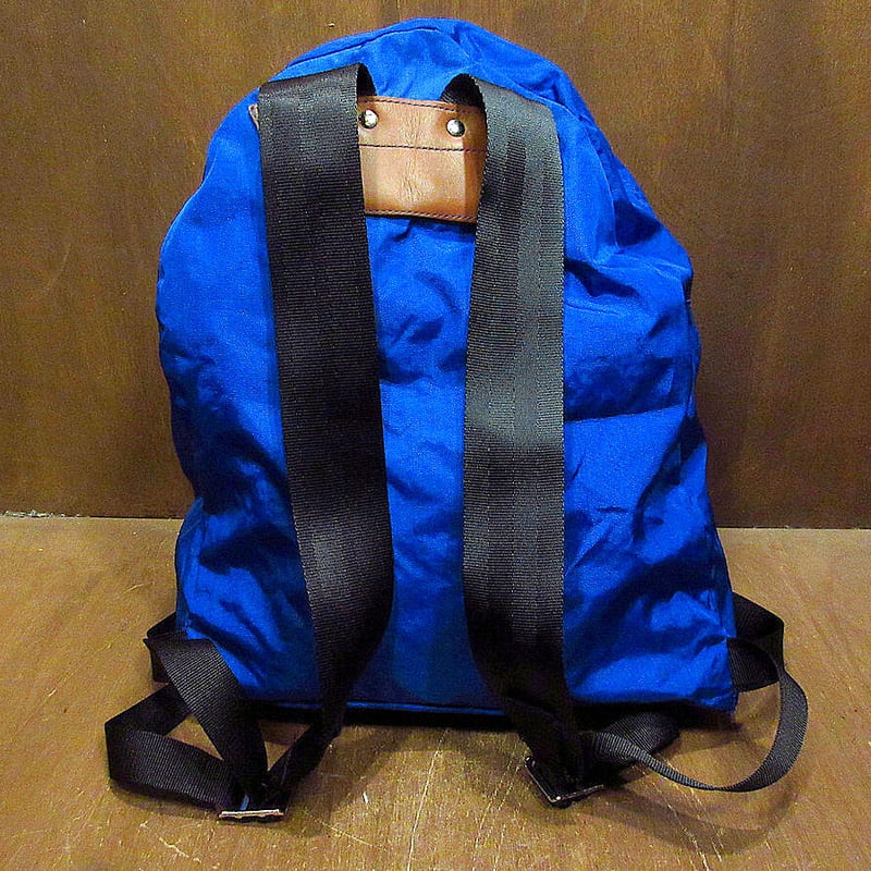 ビンテージ70's○REIナイロンバックパック青○220810k6-bag-bp