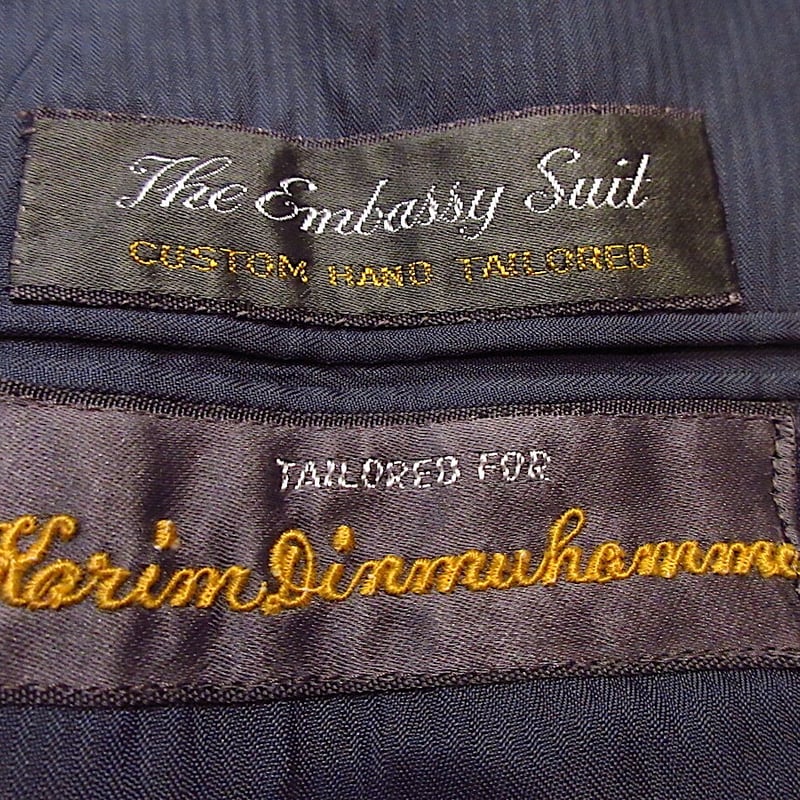 ビンテージ50's○kuppenheimer WIDEMANSウール3Bスーツ