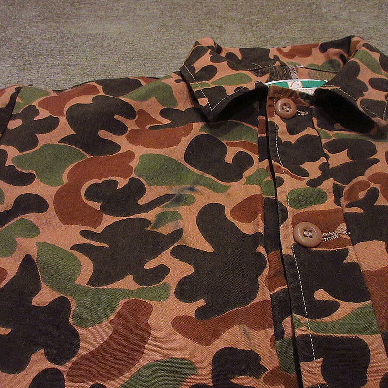 ビンテージ70's80's○GAME WINNER SPORTSWEARダックハンターカモハン