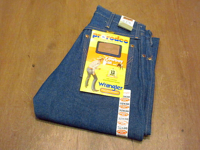 ビンテージ○DEADSTOCK MADE IN U.S.A. Wrangler 13MWZ ス