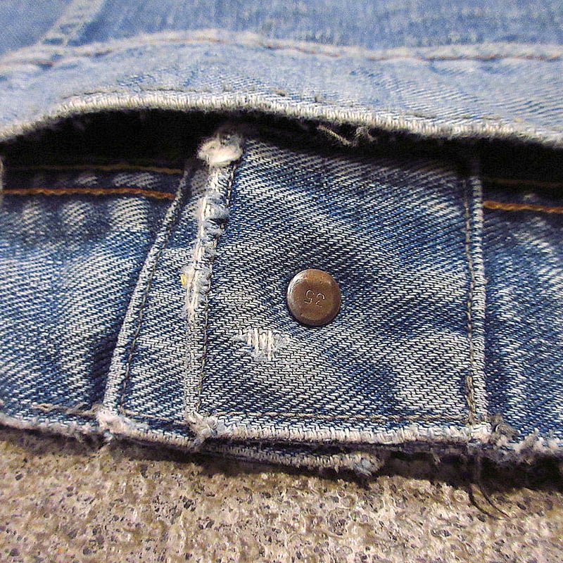 ビンテージ60's○Lee 101-Jデニムジャケットsize 44-L○220222s5