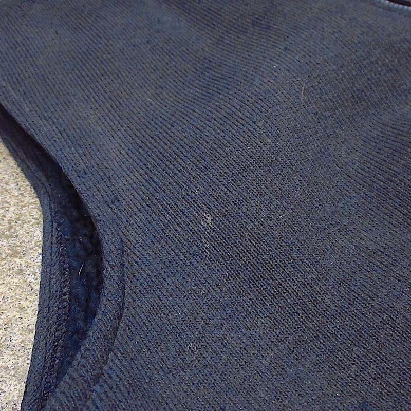 美品　ビンテージ　パタゴニア　70年代 白タグ　パイル　ベスト　ネイビー　 M ビンテージ70's○Patagonia白タグパイルベスト紺○221111r8-m-vs
