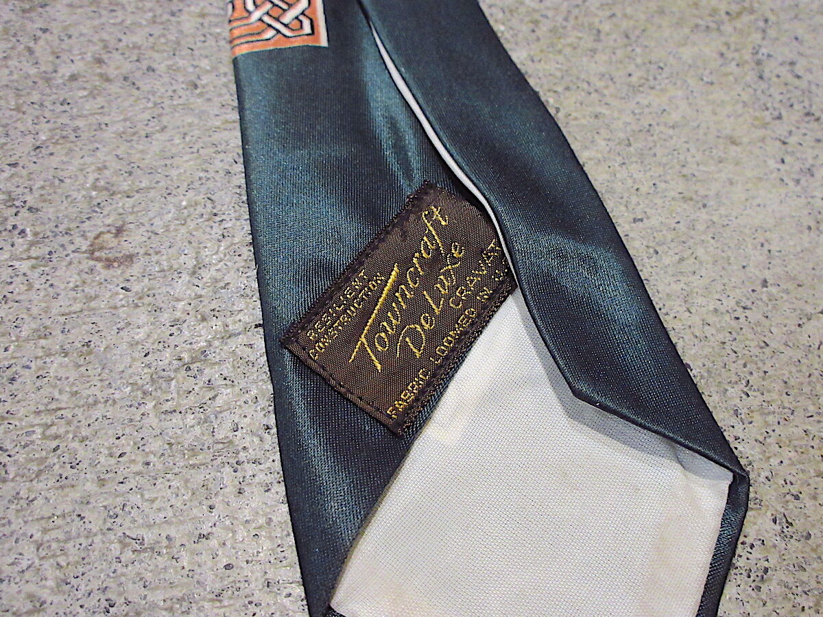 40s Vintageネクタイ PENNEY'S TOWNCRAFT製 40s Vintageネクタイ PENNEY'S TOWNCRAFT製 40s Vintage