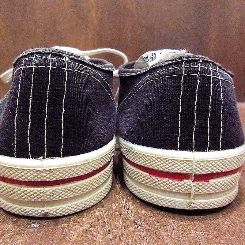 ビンテージ 50's 60's スニーカー ブラック 黒 USA製 【公式通販】