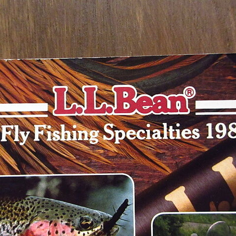ビンテージ80's○L.L.Bean 1989年フライフィッシングカタログ
