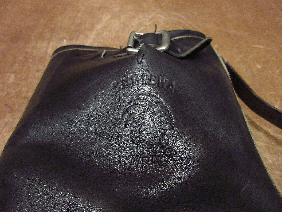 ビンテージ90's○CHIPPEWAスチールトゥエンジニアブーツ黒size 7 1/2