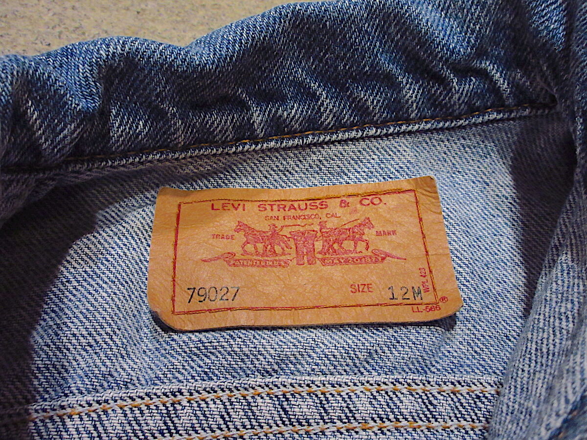 Levi'sGジャン Levi's ビンテージ リーバイス Kids Levi's 79027 アメリカ製