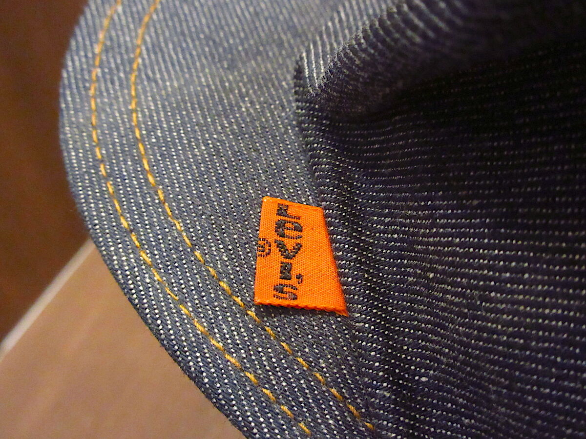 ビンテージ70's○Levi'sデニムハンチング帽○220522i4-m-cp-htg ビンテージ70's○Levi'sデニムハンチング帽○220522i4-m-cp-htg