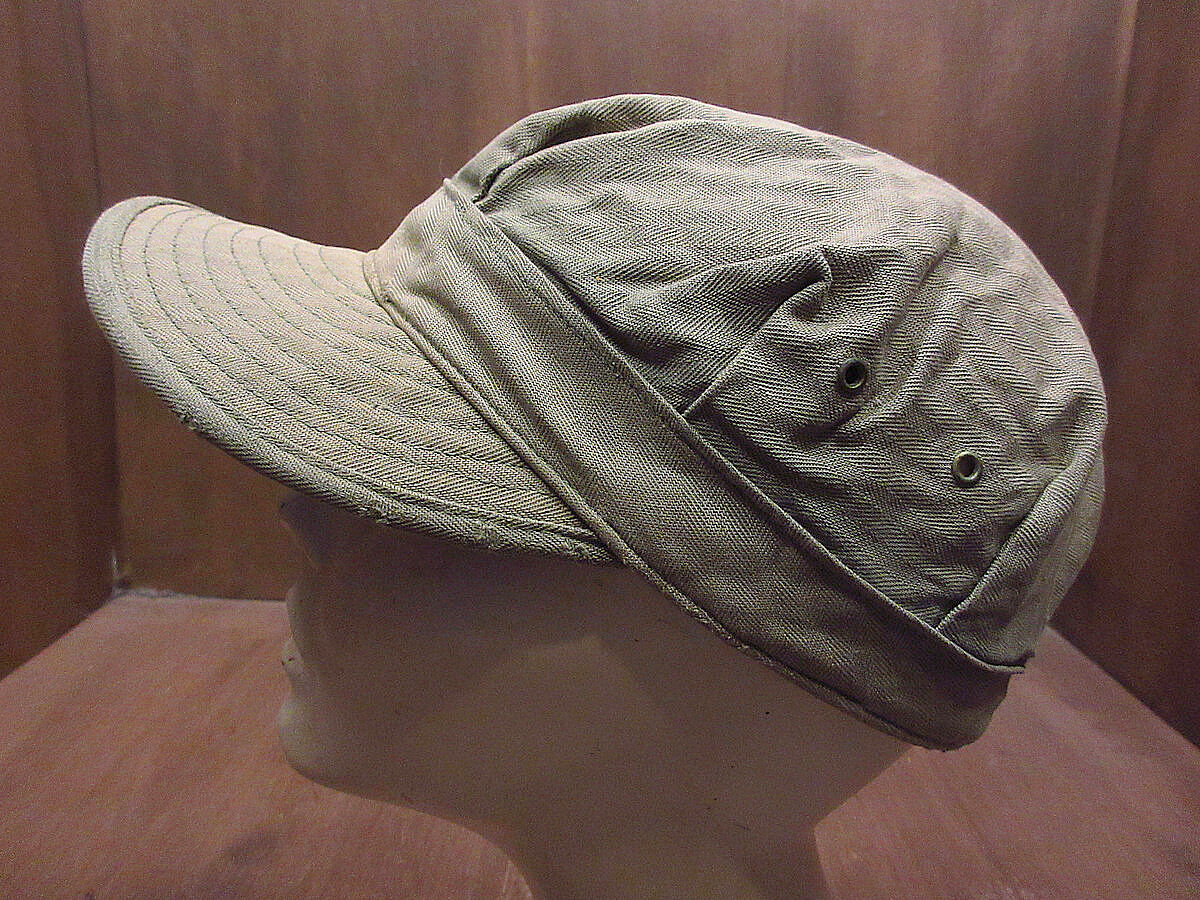 ビンテージ40's○U.S.ARMY HBTフィールドキャップ○210725i5-m-cp-o