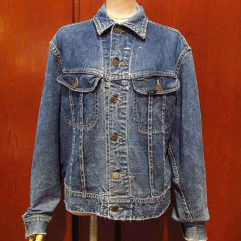 ビンテージ60's○Lee 101-Jデニムジャケット○210703s5-m-jk-dnm 1