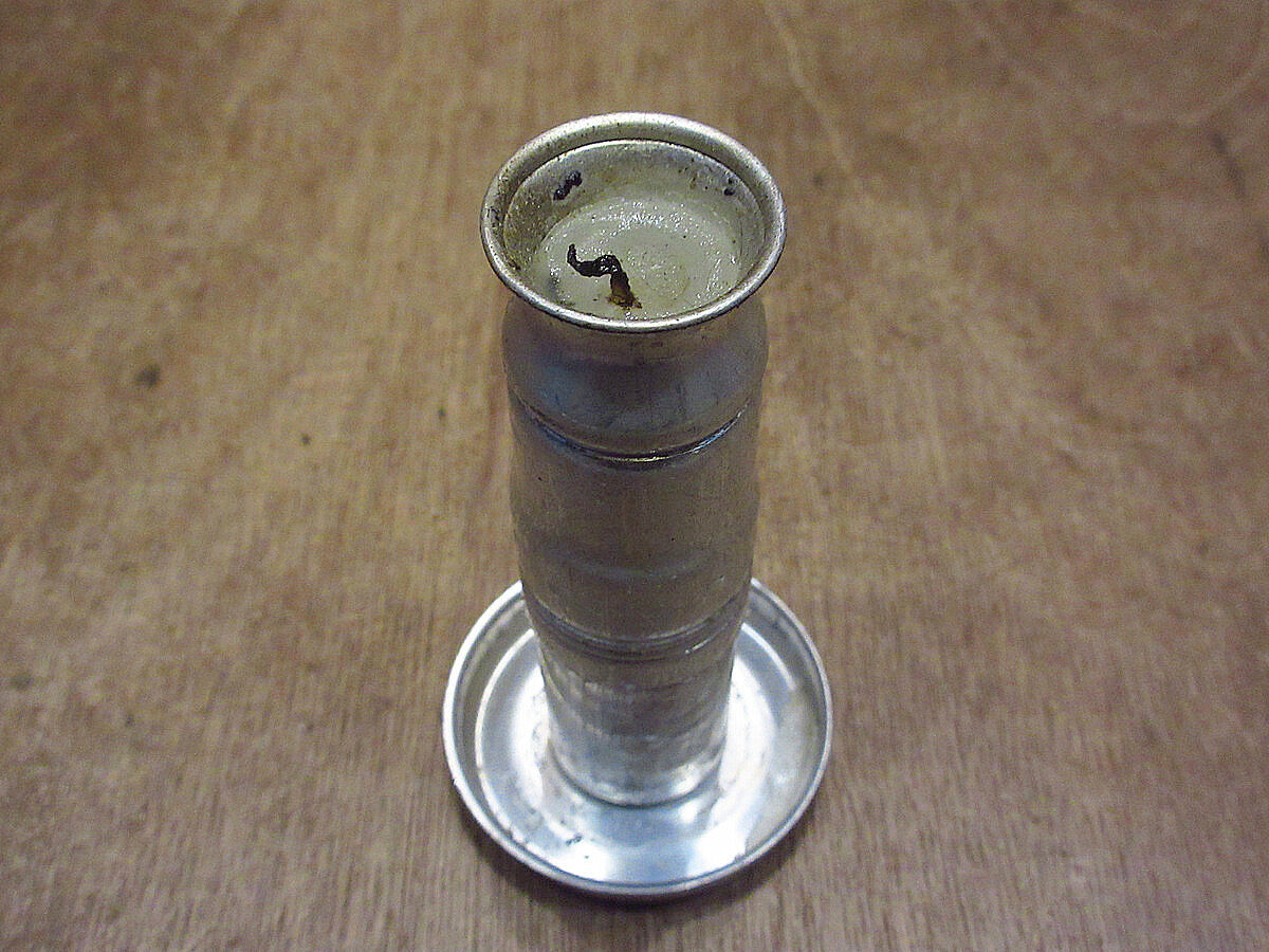 ビンテージ○Le Grand Tetrasアルミキャンドルランタン