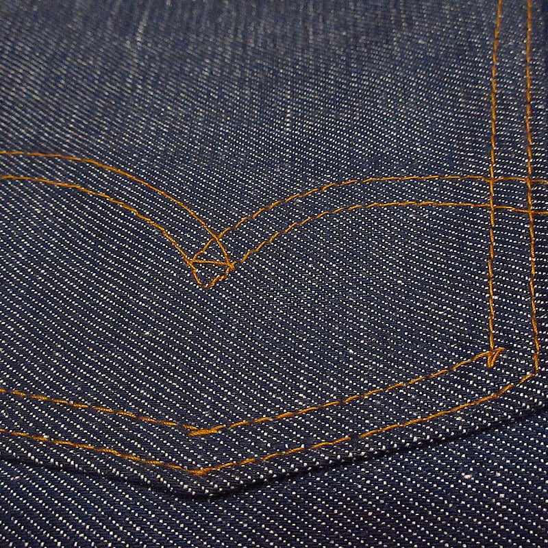 ビンテージ70's○DEADSTOCK Levi'sデニムランチョンマットBIG E○2212