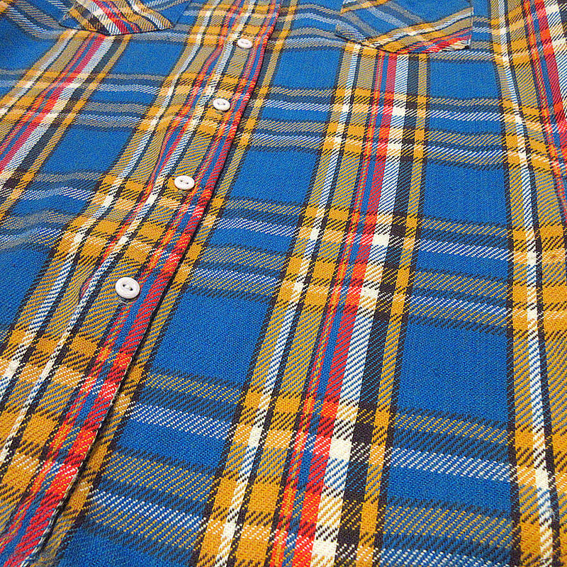 ビンテージ70's○BIG MACチェックヘビーネルシャツsize TALL L ビンテージ70's○BIG MACチェックヘビーネルシャツsize TALL L