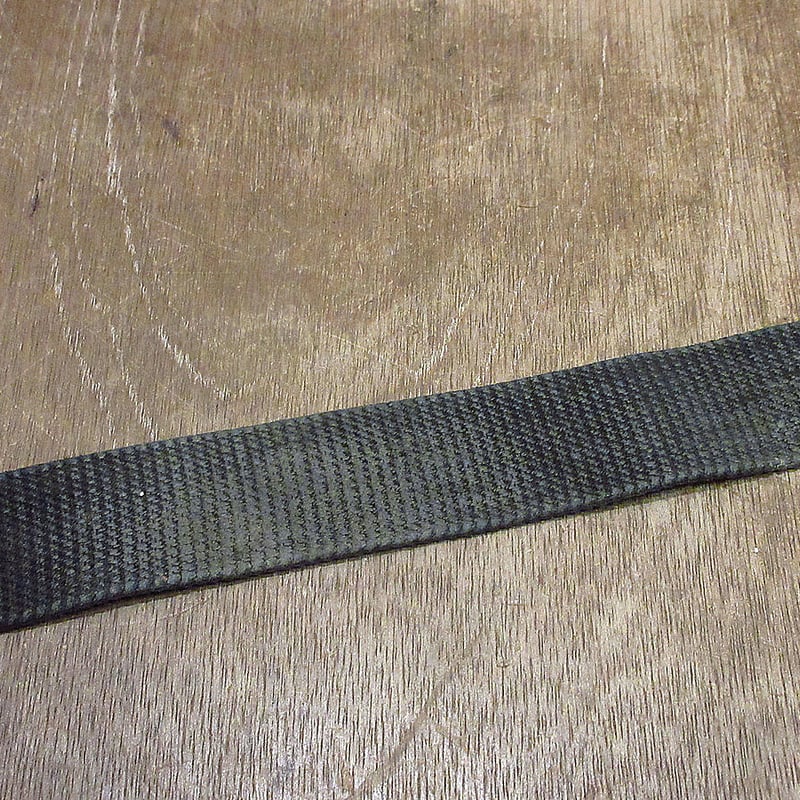 も*り様 貴重　八十八ヶ所巡礼ガチャベルト ビンテージ40's○ブラスバックルガチャベルト黒○240829i8-blt