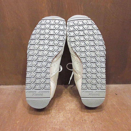 ビンテージ80’s●DEADSTOCK BROOKSスニーカー白×赤size 9●231026j4-m-snk-27cm古着1980sデッドストック靴