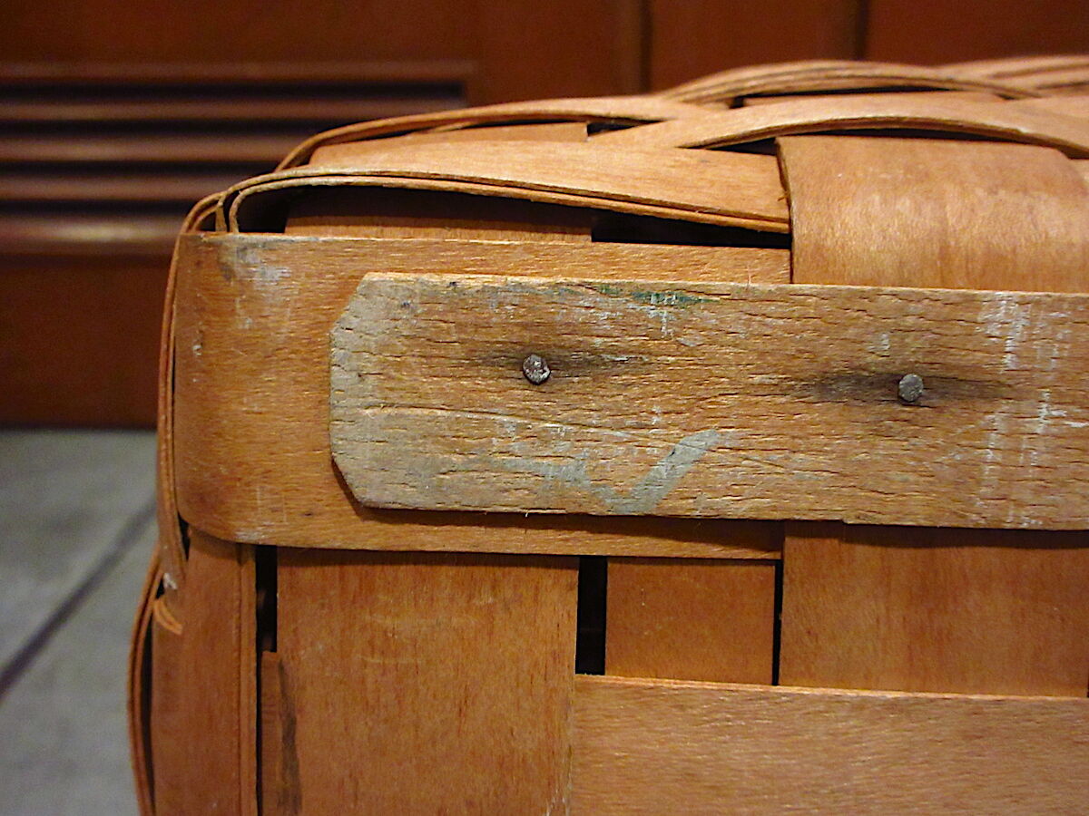 ビンテージ90's○LONGABERGER BASKETSピクニックバスケット○220511i