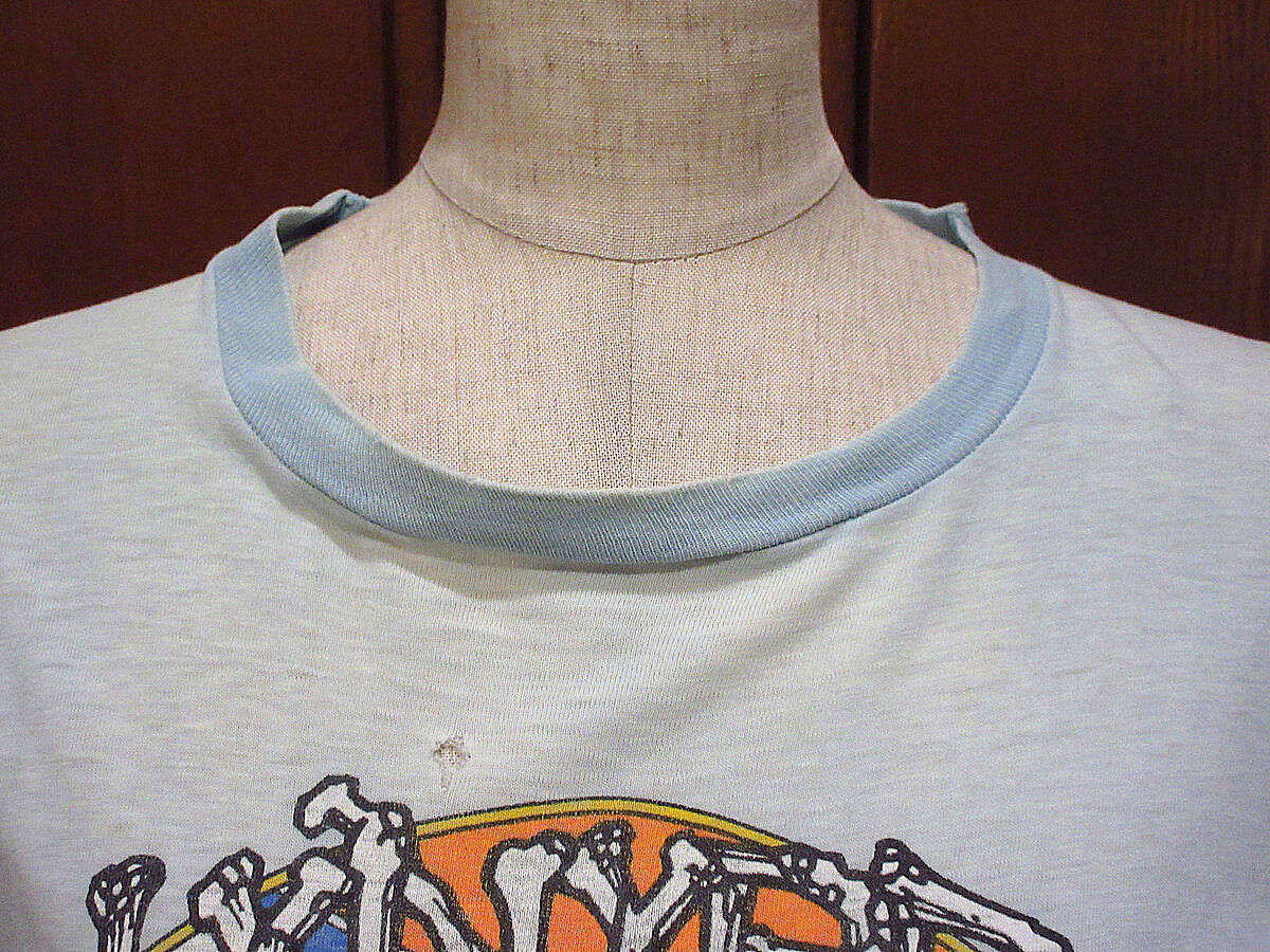 ビンテージ70's○LYNYRD SKYNYRDプリントTシャツ水色○230622i1-m-t