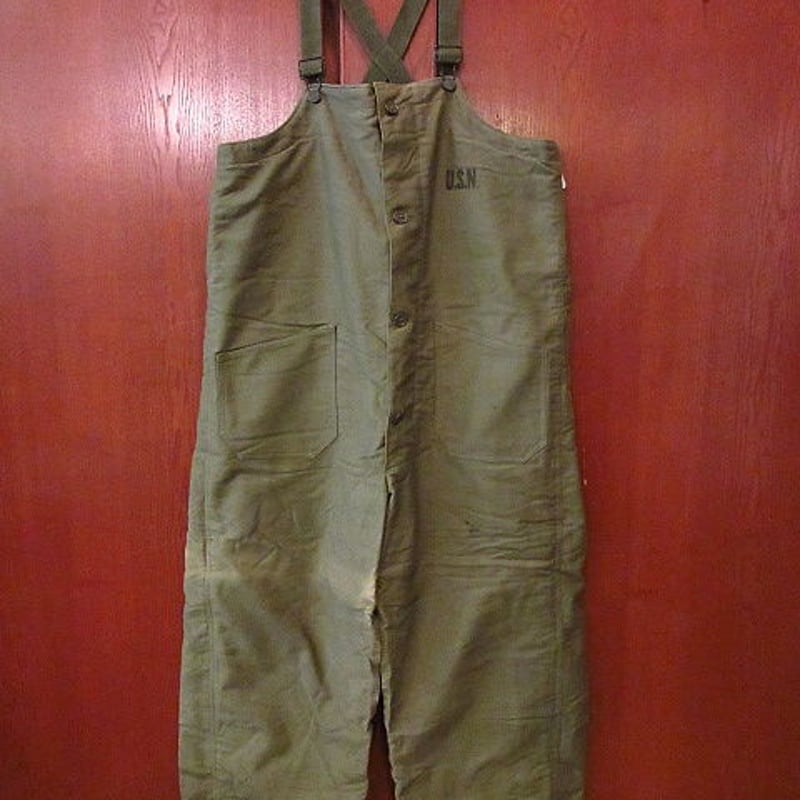 ビンテージ40's○DEADSTOCK U.S.NAVY N-1 NXsxデッキトラウザーズM