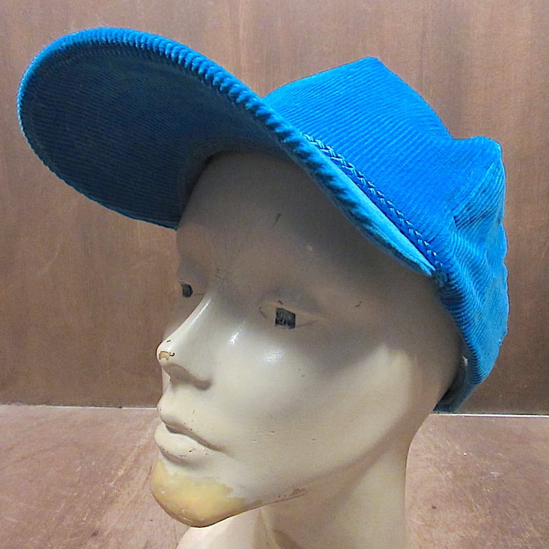 コーデュロイヴィンテージキャップ NAUTICA/ヴィンテージライク コーデュロイ フェルトロゴキャップ