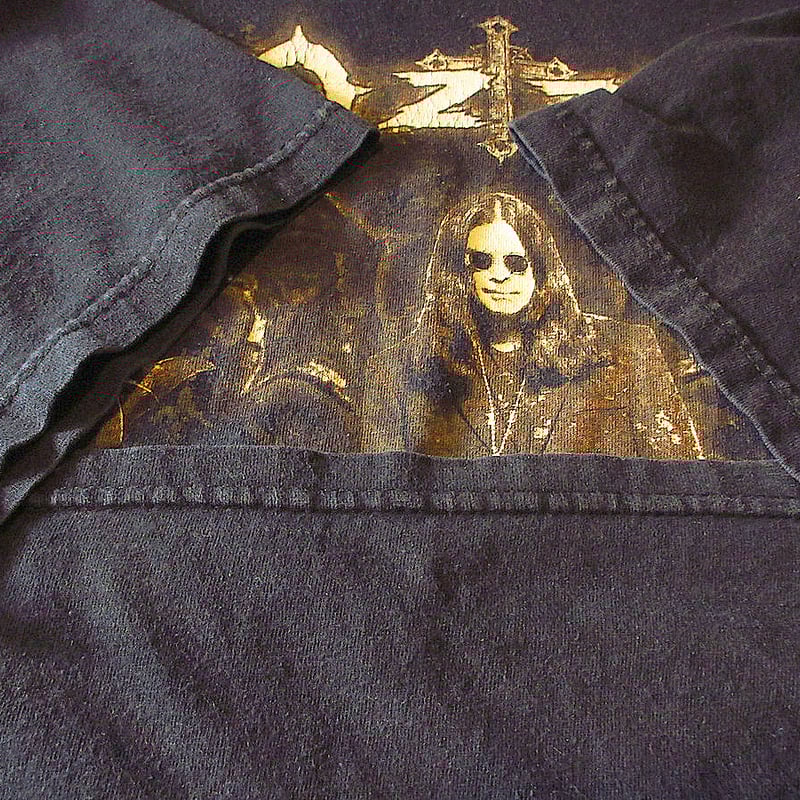 2000's○Ozzy OsbourneプリントTシャツ黒size XL○240915j2-m