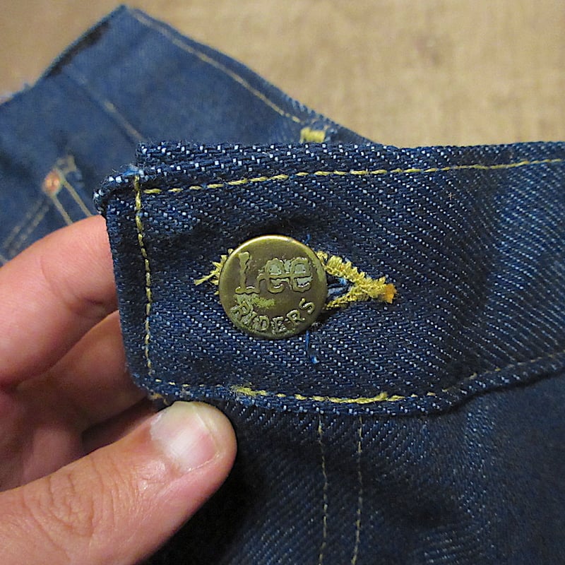 ビンテージ80's○DEADSTOCK Lee 202ブーツカットデニム表記W38L34○25