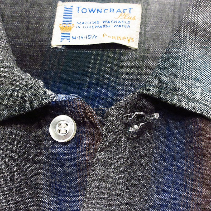 状態良し　60s towncraft ピンク　エメラルド　レーヨン　シャツ 状態良し 60s towncraft ピンク エメラルド レーヨン シャツ