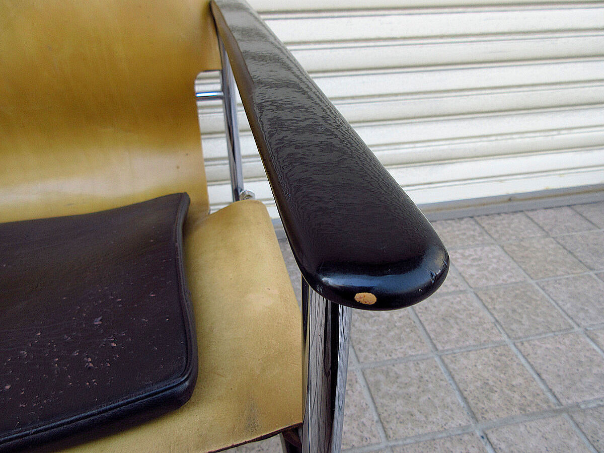 ビンテージ70's○Knoll ポロックアームチェアA○210316f2-chr 657スリン