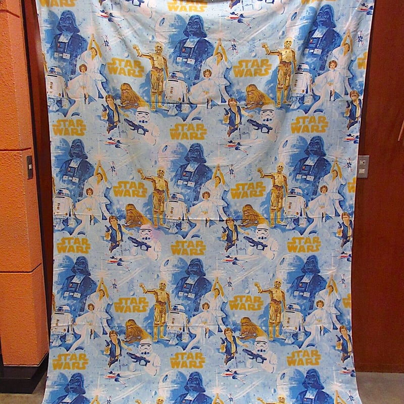 ビンテージ70's○STAR WARSベッドシーツ&ピローケース○230210r7-otclc