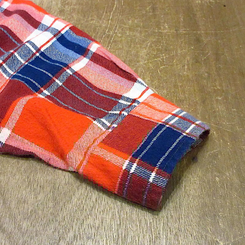 A*様 50's BIG YANK Two Legs チェック柄ネルシャツ　マチ A*様 50's BIG YANK Two Legs チェック柄ネルシャツ マチ A*様 50's