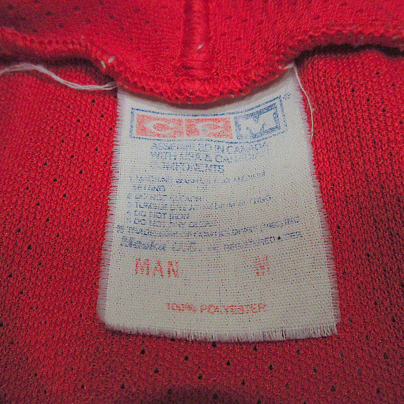 ビンテージ80's90's○CCM Chicago Blackhawksホッケーシャツ赤siz