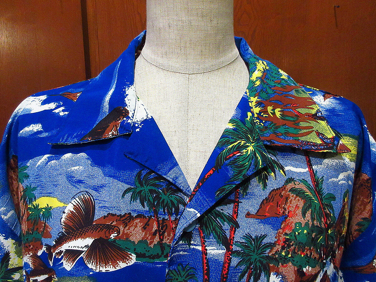 オールド ハワイアンold hawaiian　ヴィンテージ　ビンテージ　額装 fit=scale-down,w=1200