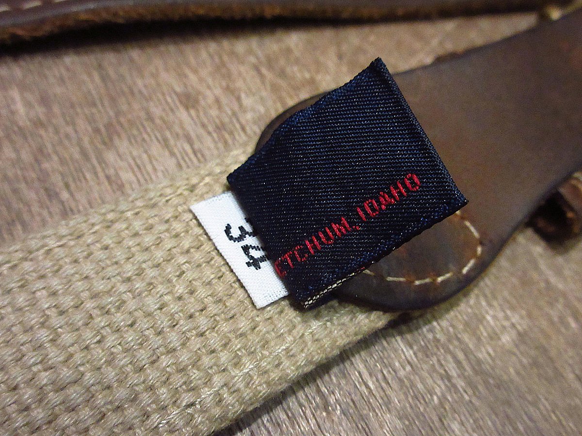 a tail we could wag（アテイルウィークッドワグ） Dベルト a tail we could wag Cotton and Leather Belt - Traditional