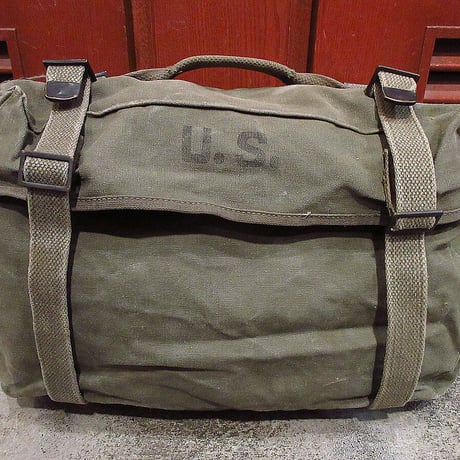米軍 40's M-1945 フィールドカーゴパック　官給品　vintage 40s 米軍 U.S.ARMY M-1945 フィールド カーゴパック - Sixpacjoe Web Shop