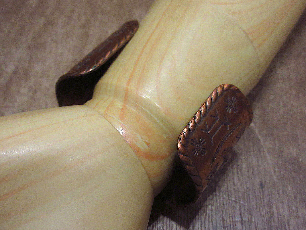 ビンテージ○ナバホカッパーバングル○221214i6-bng サンダーバード銅