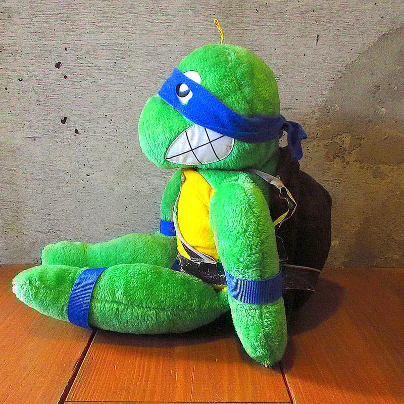 ビンテージ80's○TEENAGE MUTANT NIHJA TURTLESレオナルドドール○